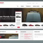 Projekt Strony Honda Motors